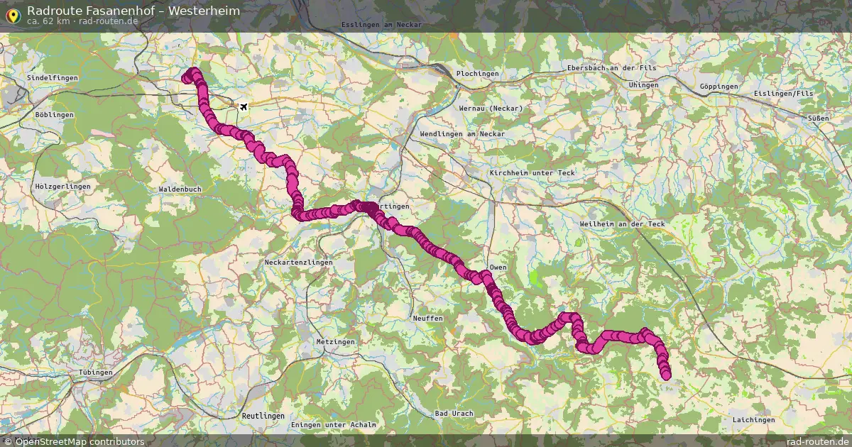 Radtour Fasanenhof – Westerheim