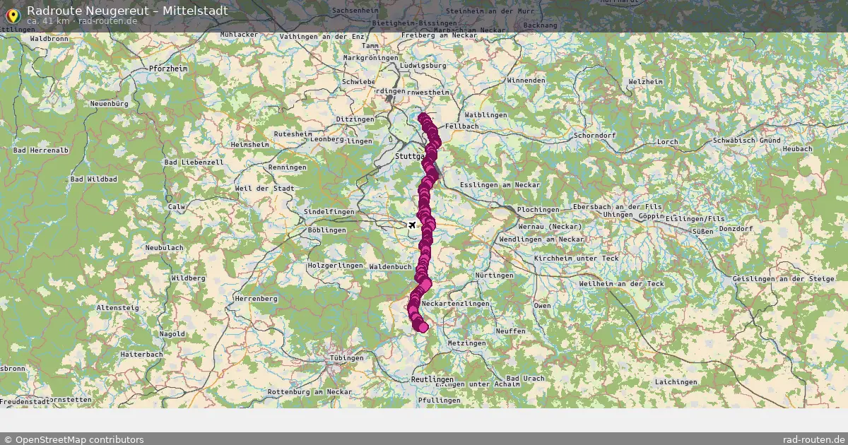 Radtour Neugereut – Mittelstadt