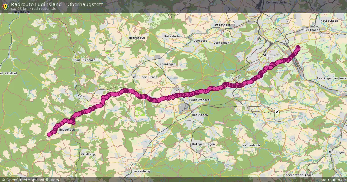 Radtour Luginsland – Oberhaugstett