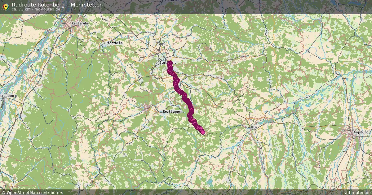 Radtour Rotenberg – Mehrstetten