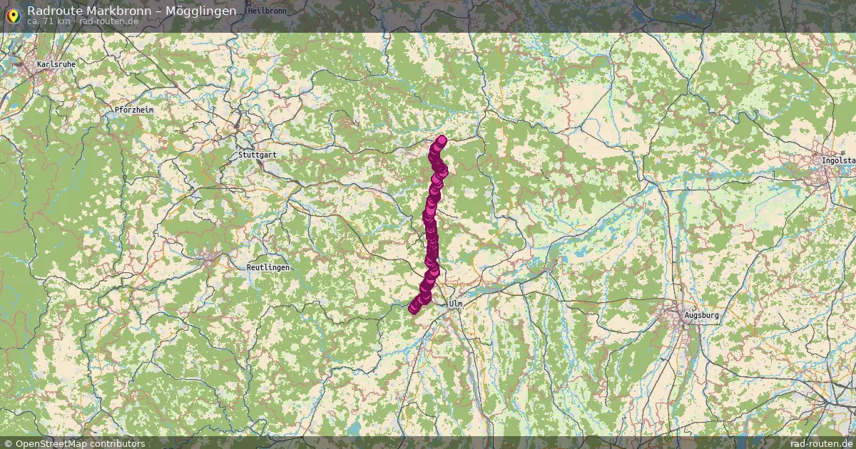 Radtour Markbronn – Mögglingen