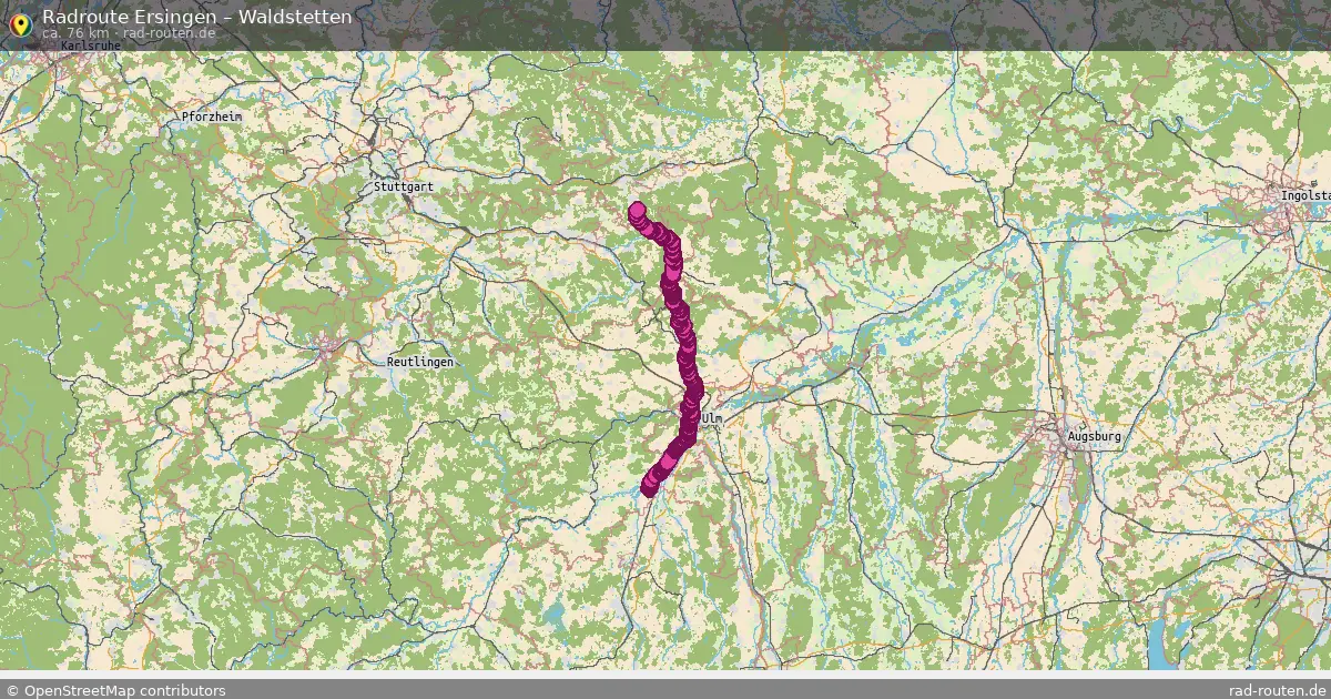 Radtour Ersingen – Waldstetten