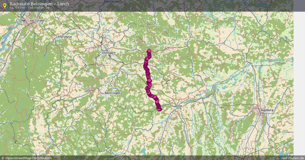Radtour Beiningen – Lorch