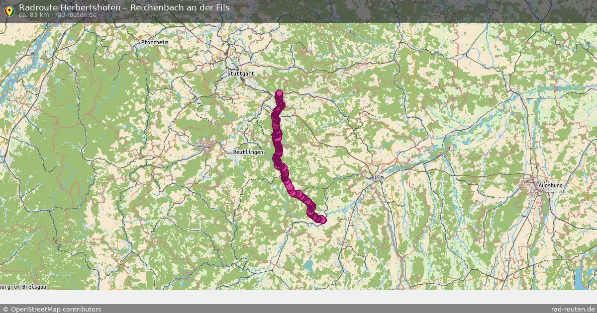 Radtour Herbertshofen – Reichenbach An Der Fils