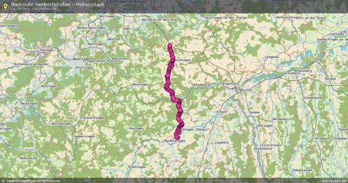 Radtour Herbertshofen – Hohenstadt