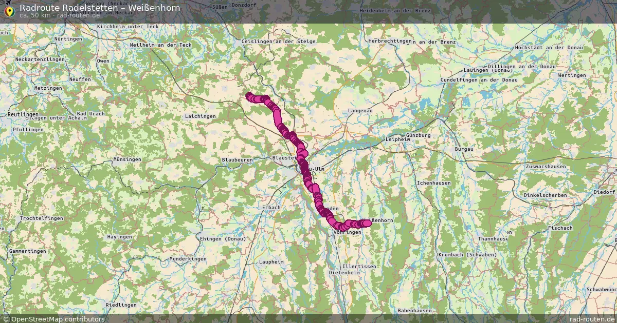 Radtour Radelstetten – Weißenhorn