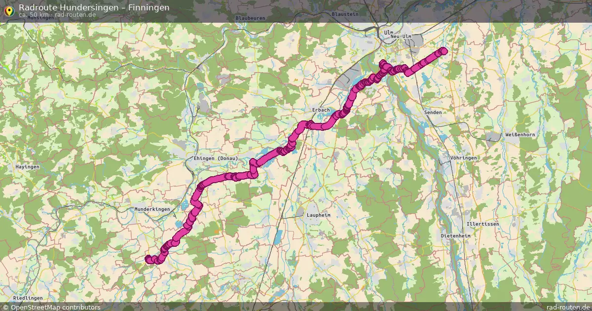 Radtour Hundersingen – Finningen