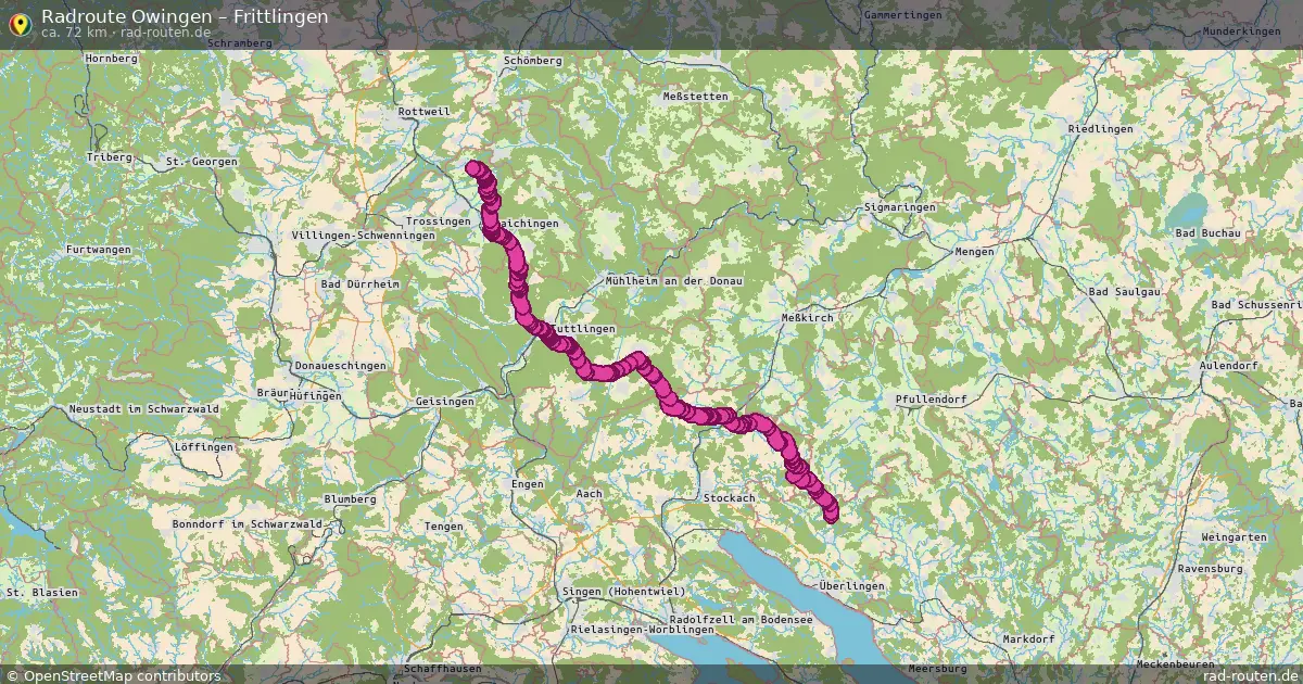 Radtour Owingen – Frittlingen