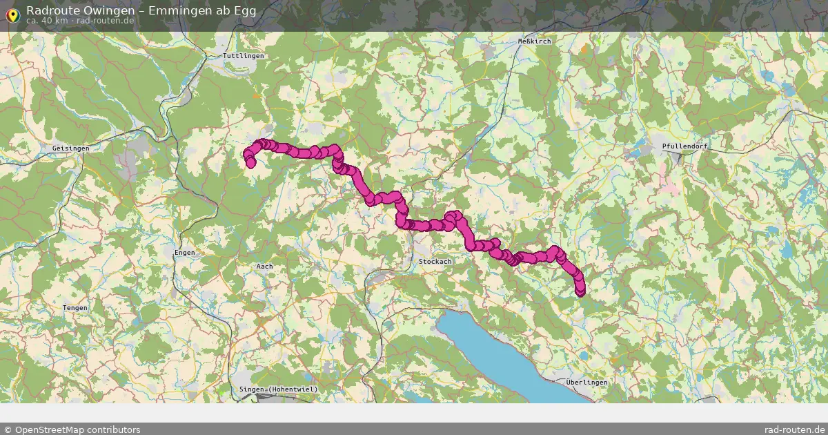 Radtour Owingen – Emmingen Ab Egg