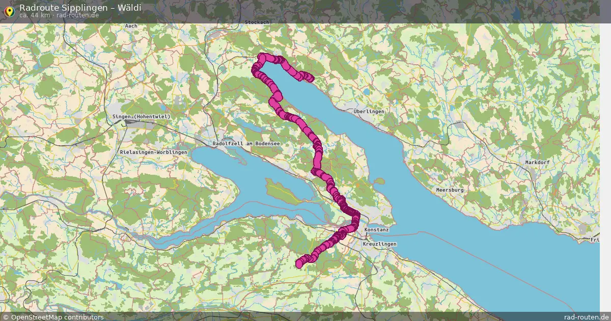 Radtour Sipplingen – Wäldi