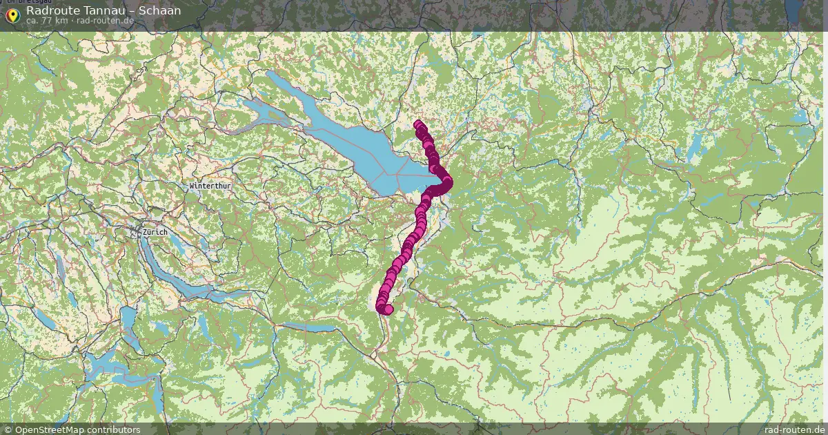 Radtour Tannau – Schaan