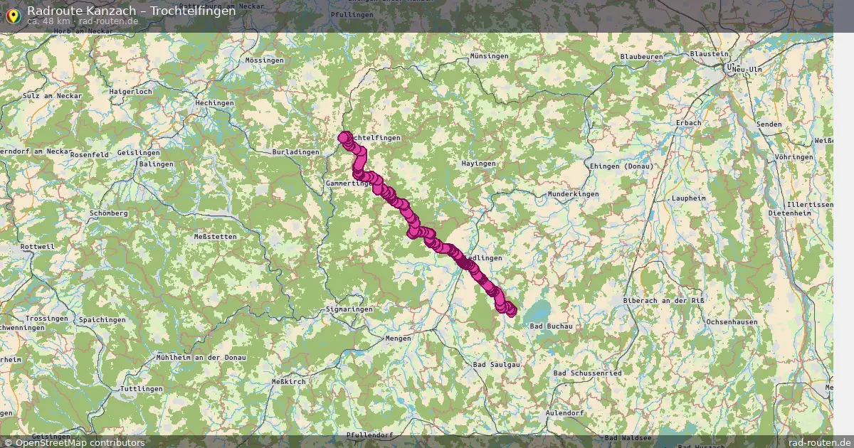 Radtour Kanzach – Trochtelfingen