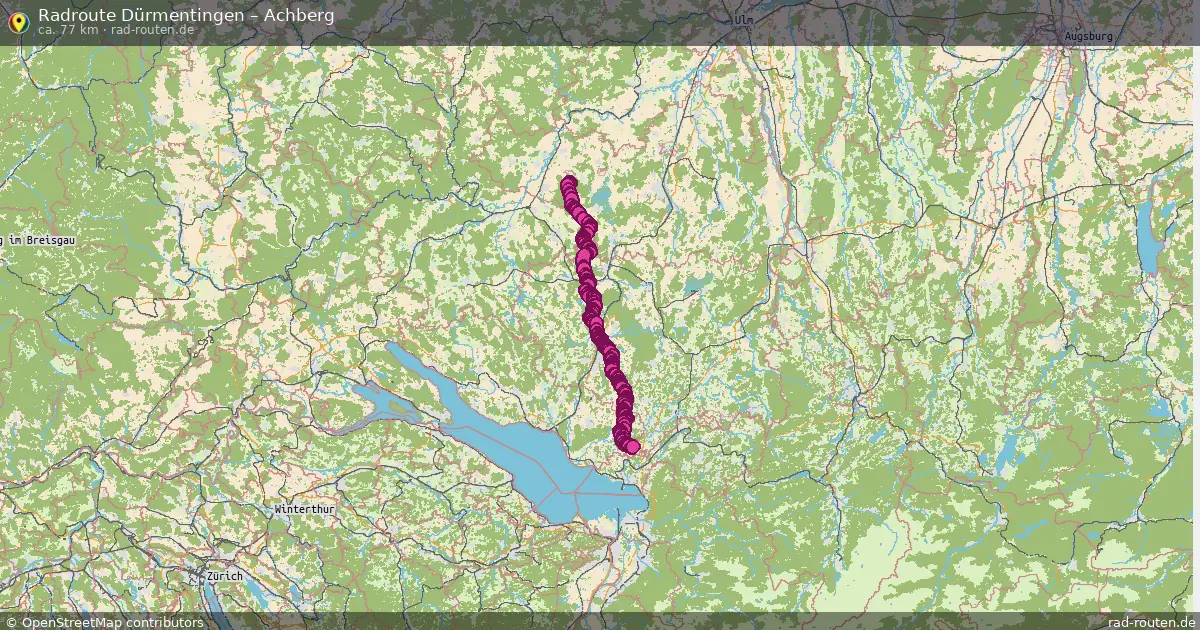 Radtour Dürmentingen – Achberg