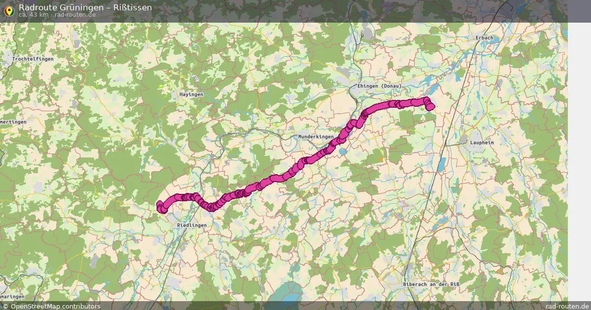 Radtour Grüningen – Rißtissen