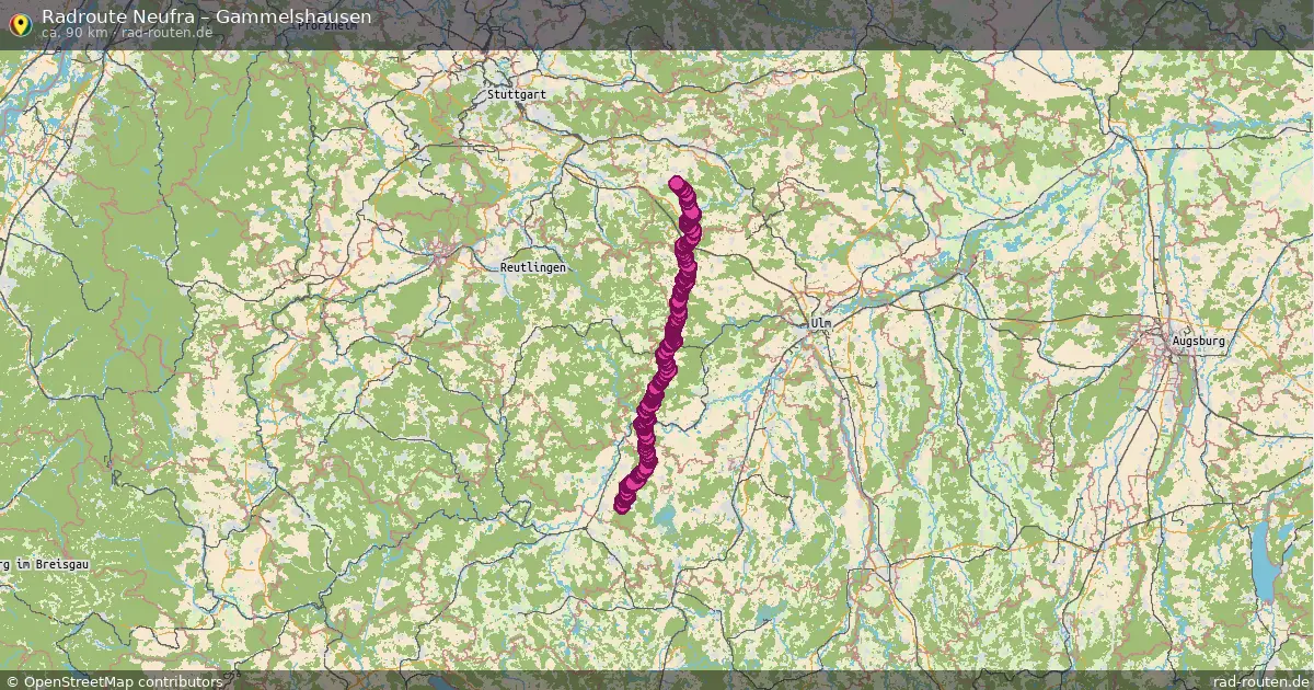 Radtour Neufra – Gammelshausen