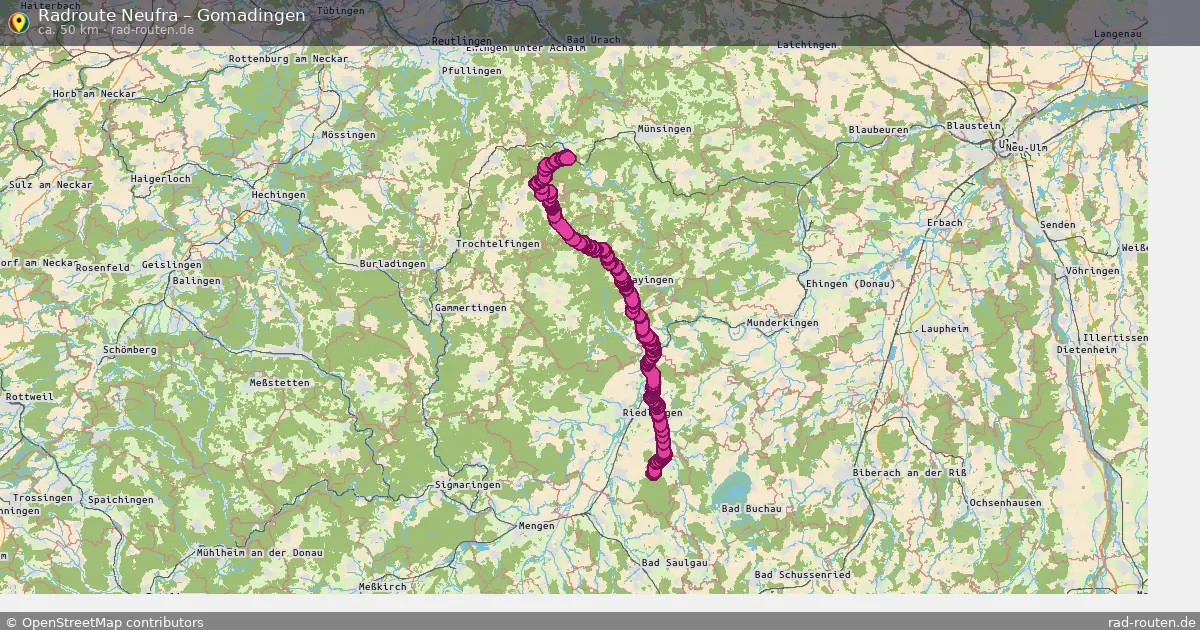 Radtour Neufra – Gomadingen