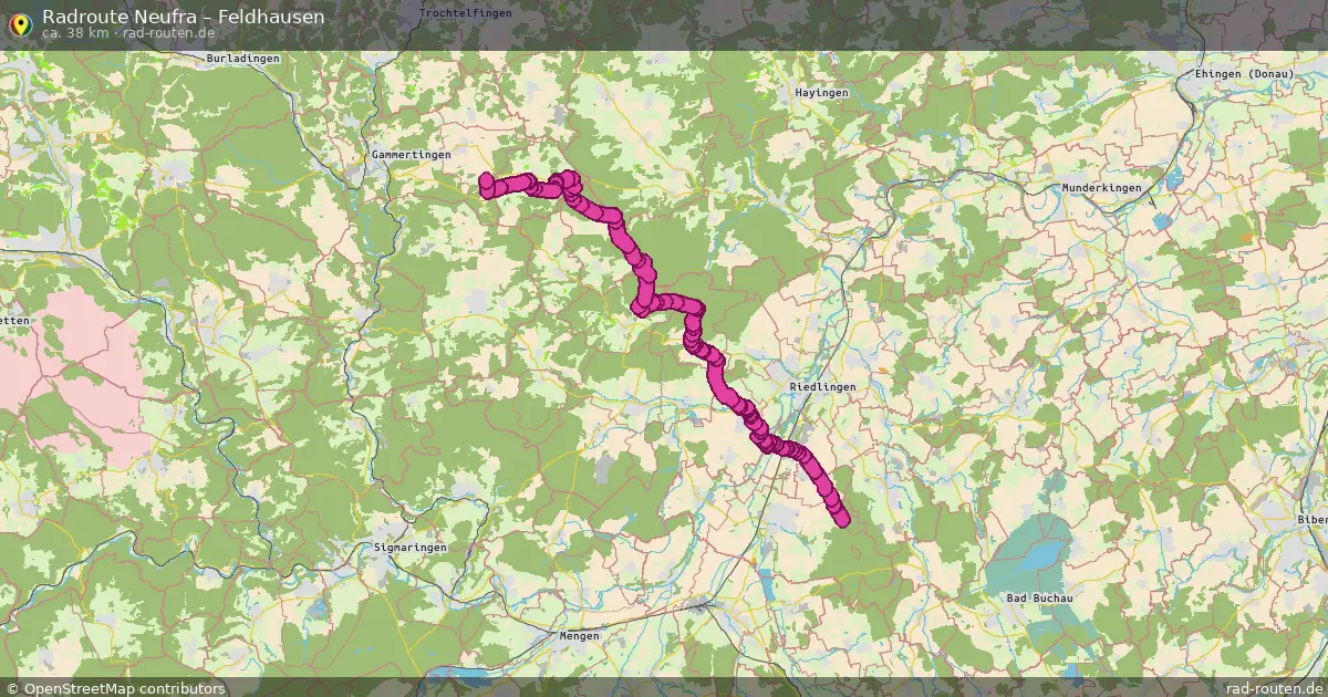 Radtour Neufra – Feldhausen
