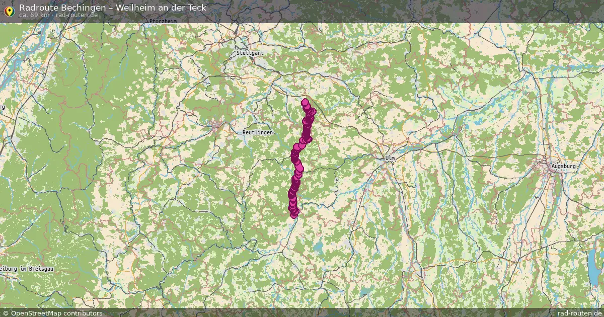 Radtour Bechingen – Weilheim An Der Teck