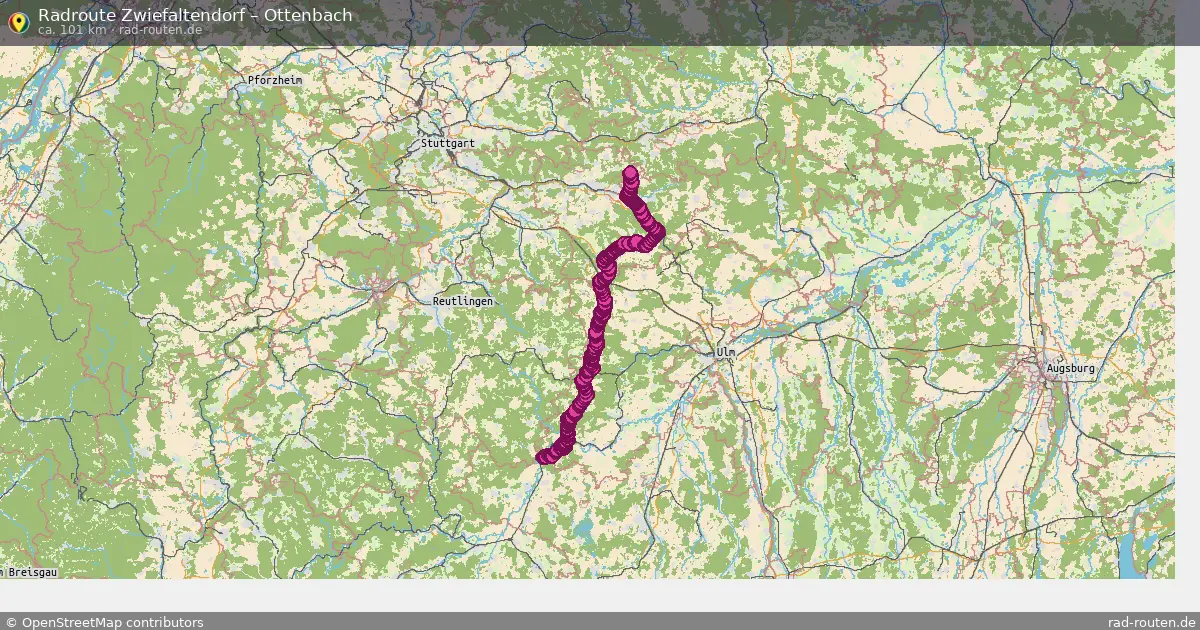Radtour Zwiefaltendorf – Ottenbach