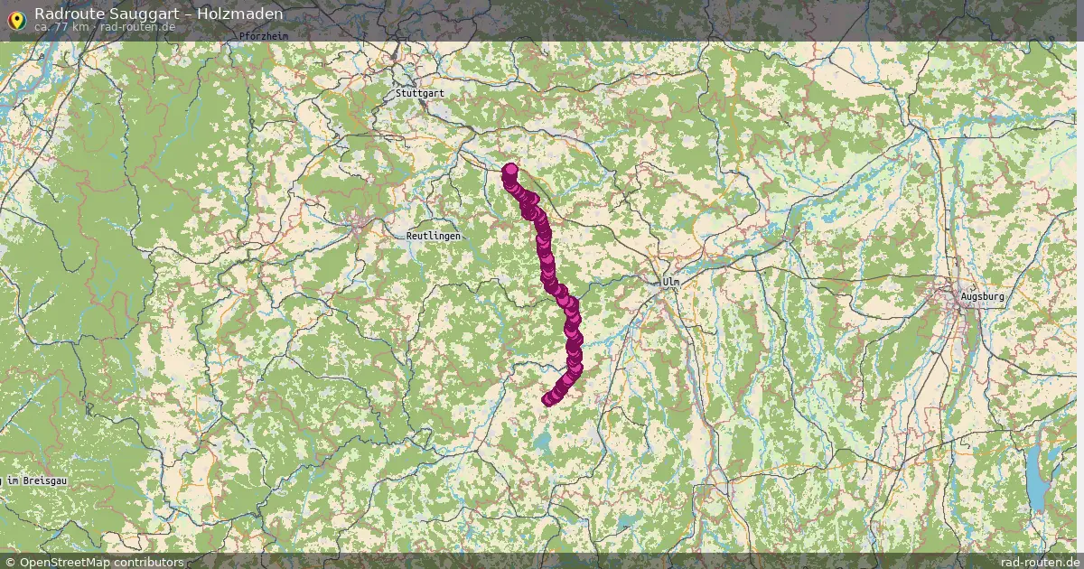 Radtour Sauggart – Holzmaden