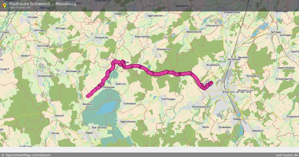 Radtour Mittelbuch – Moosburg
