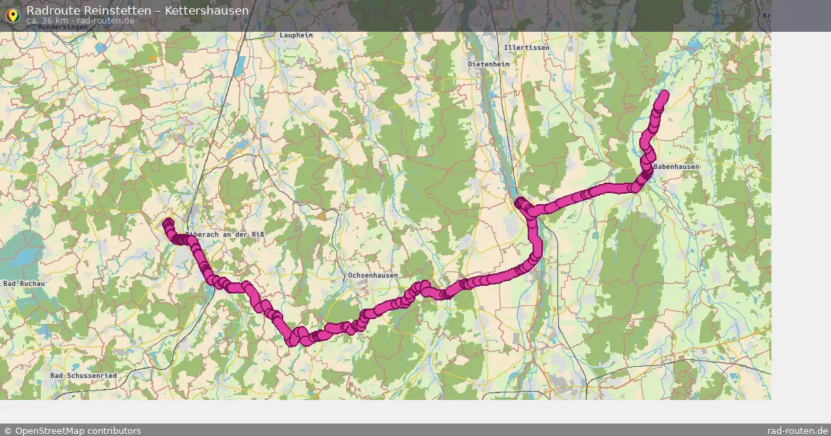 Radtour Reinstetten – Kettershausen