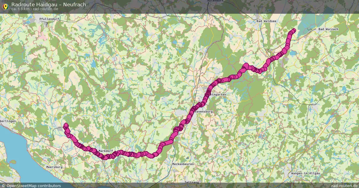 Radtour Haidgau – Neufrach