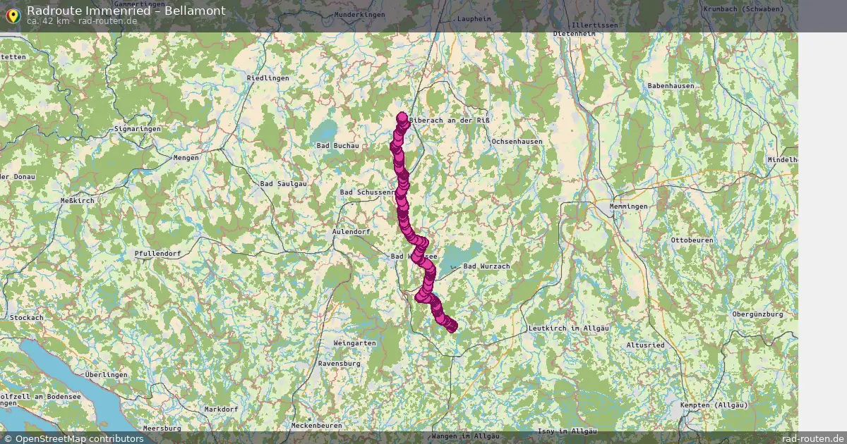 Radtour Immenried – Bellamont