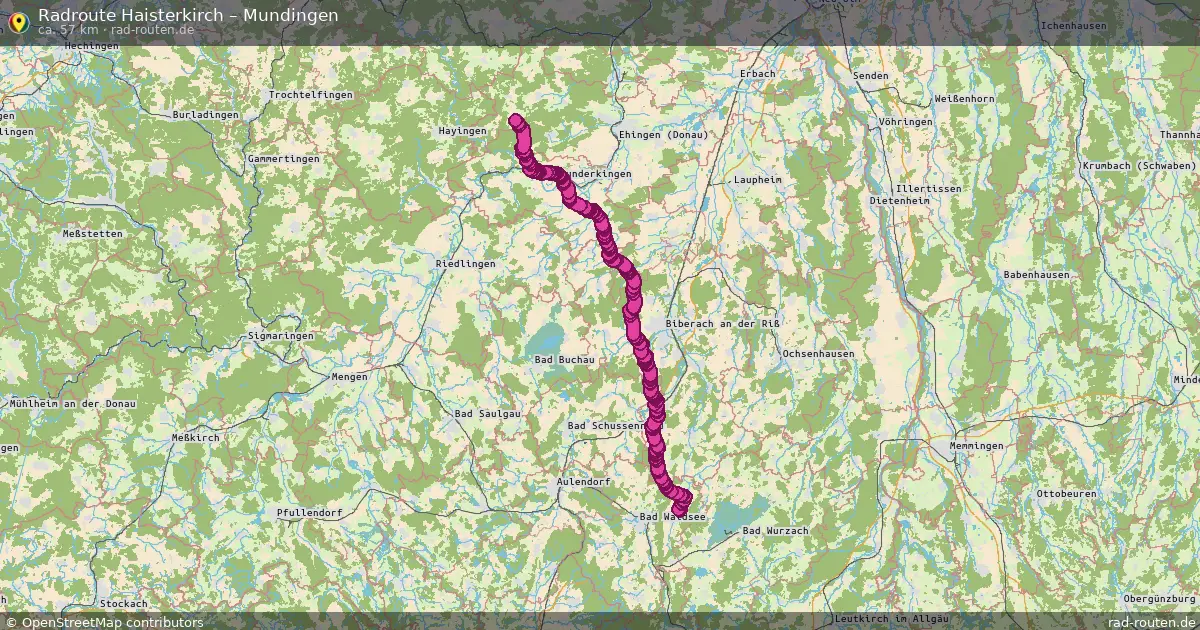 Radtour Haisterkirch – Mundingen