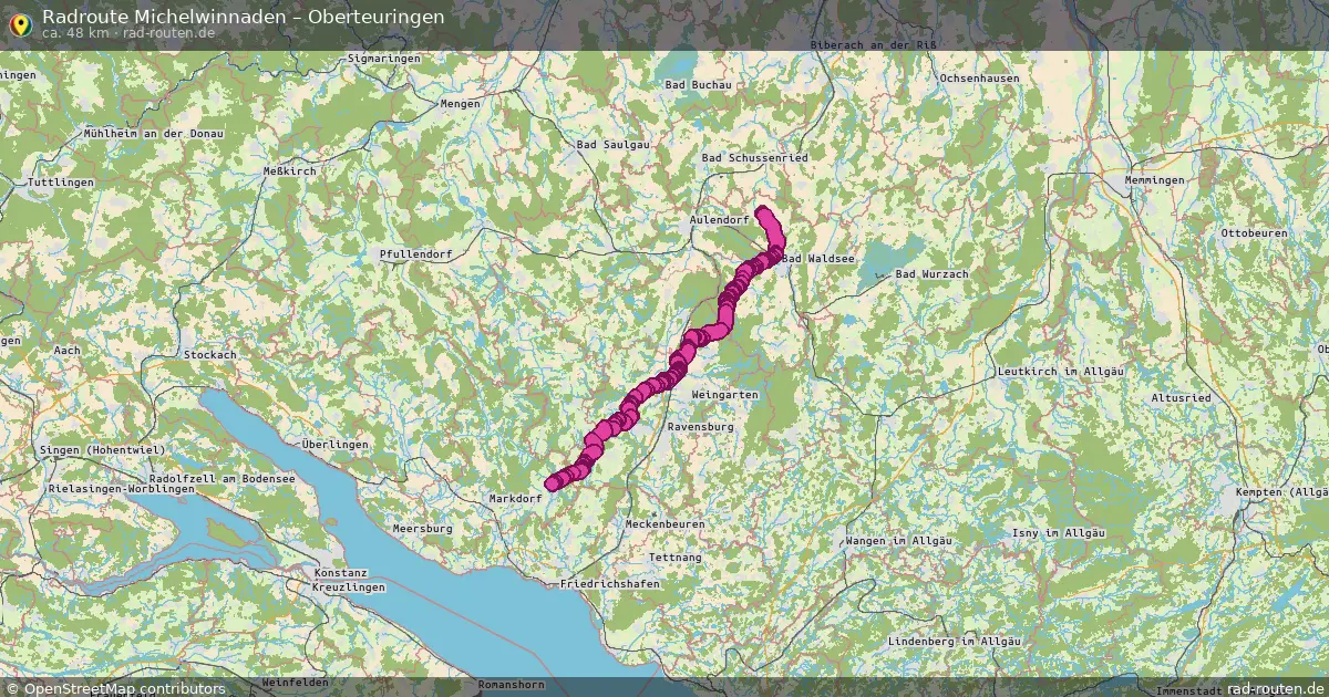 Radtour Michelwinnaden – Oberteuringen