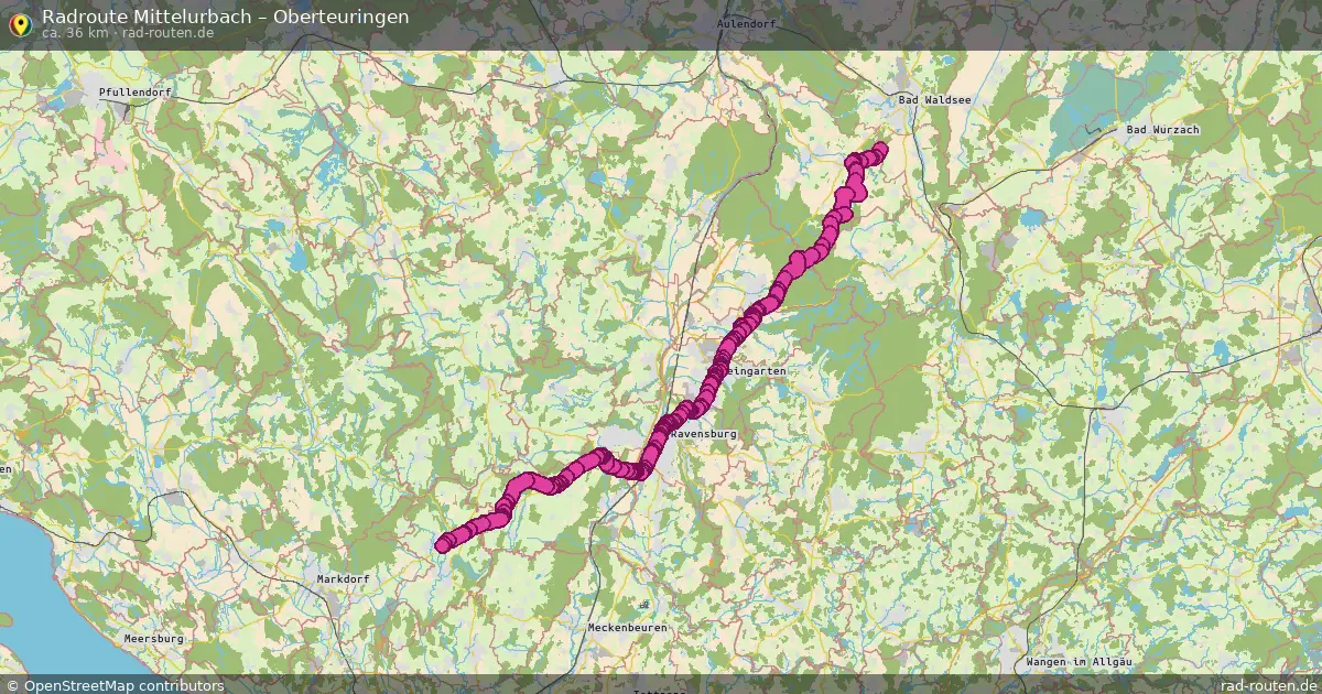 Radtour Mittelurbach – Oberteuringen