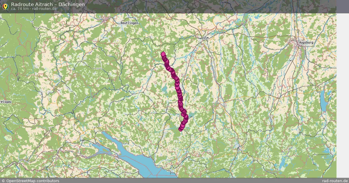 Radtour Aitrach – Dächingen