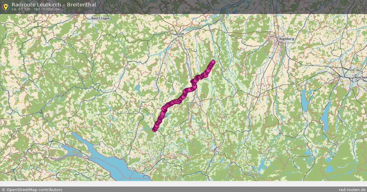 Radtour Leutkirch – Breitenthal