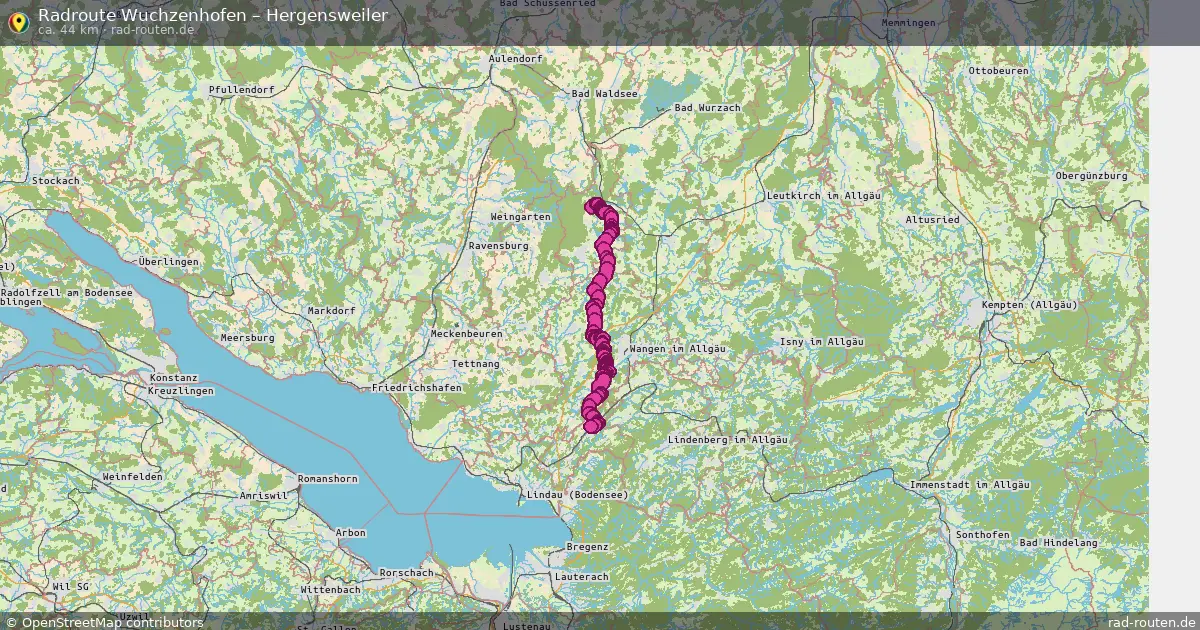 Radtour Reichenhofen – Hergensweiler