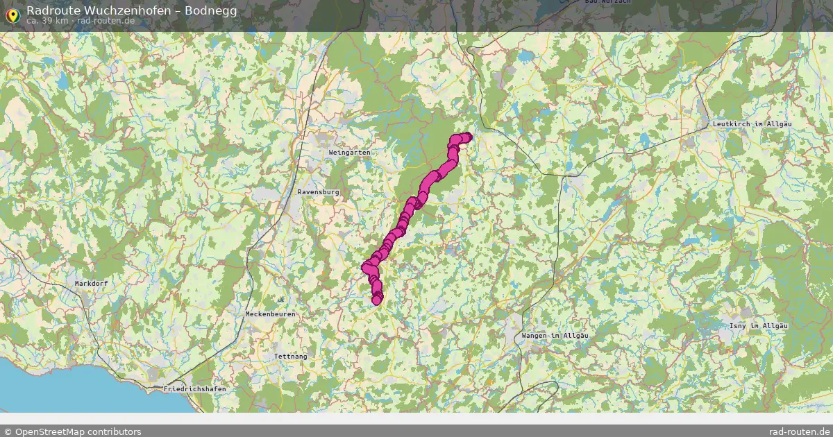 Radtour Wuchzenhofen – Bodnegg