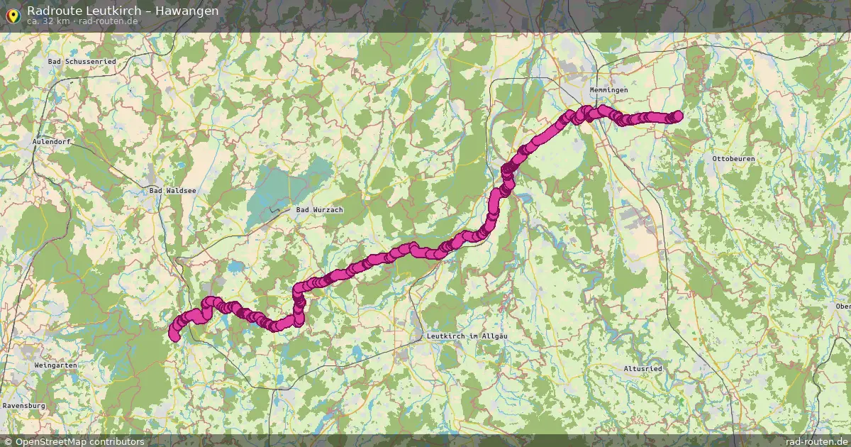Radtour Wuchzenhofen – Hawangen