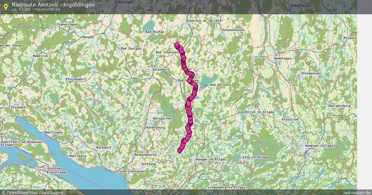 Radtour Amtzell – Ingoldingen