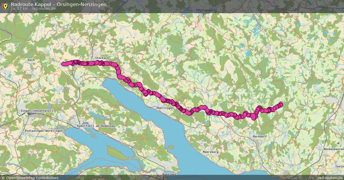 Radtour Kappel – Orsingen-Nenzingen