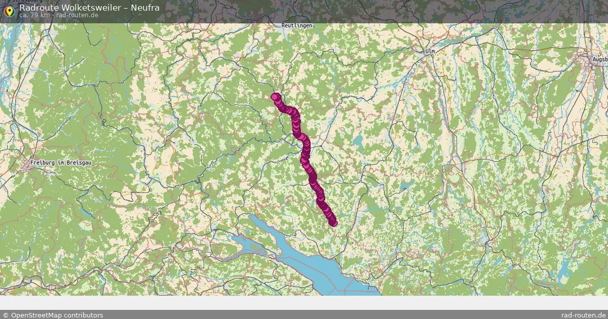 Radtour Wolketsweiler – Neufra