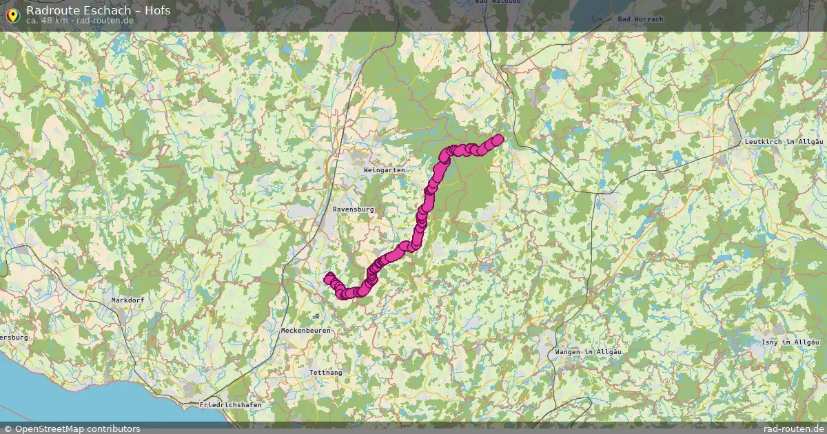 Radtour Eschach – Hofs