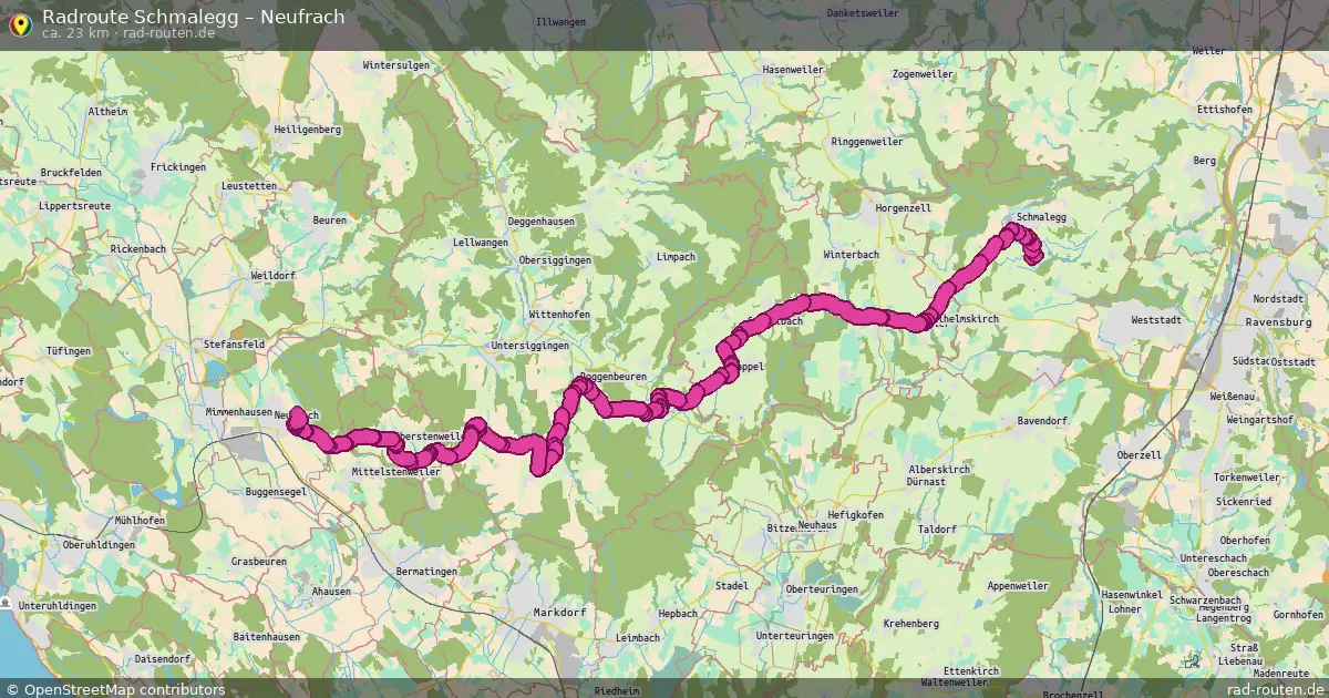 Radtour Schmalegg – Neufrach