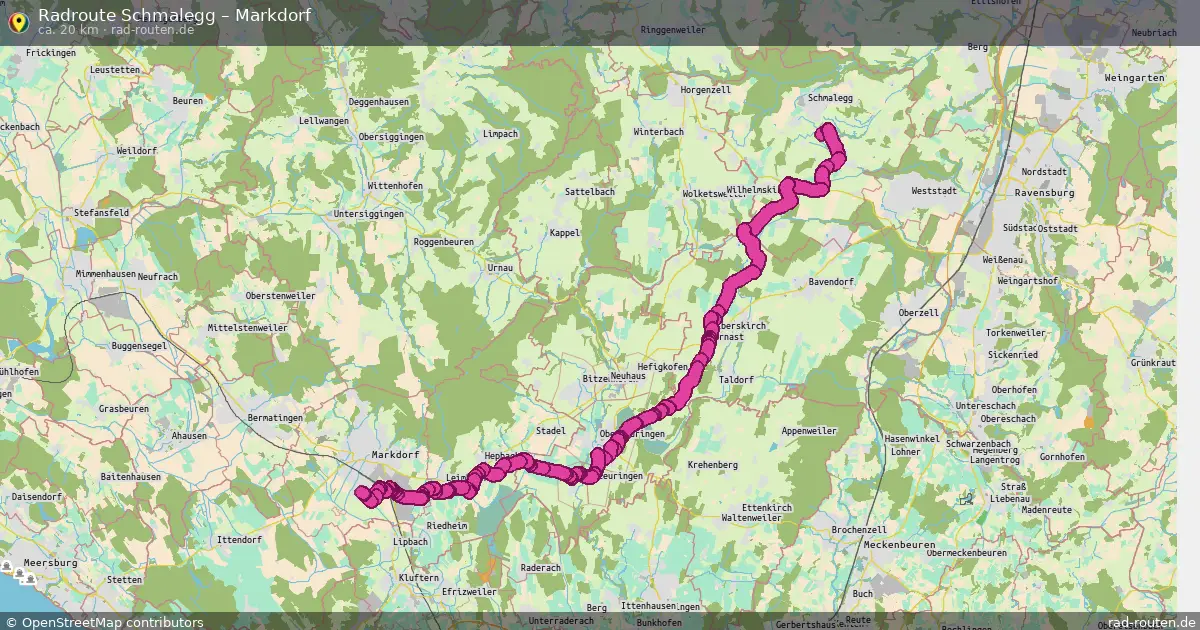 Radtour Schmalegg – Markdorf