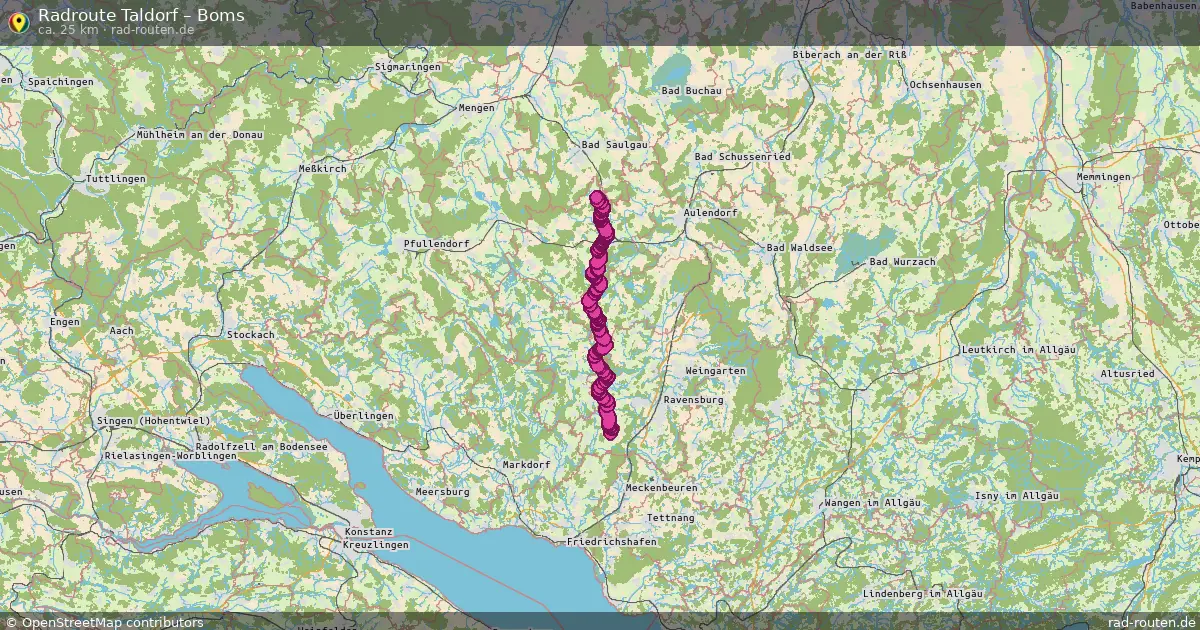 Radtour Taldorf – Boms
