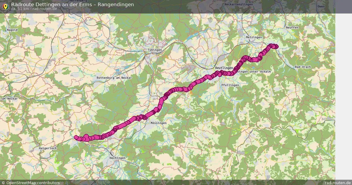 Fahrradroute Dettingen An Der Erms – Rangendingen