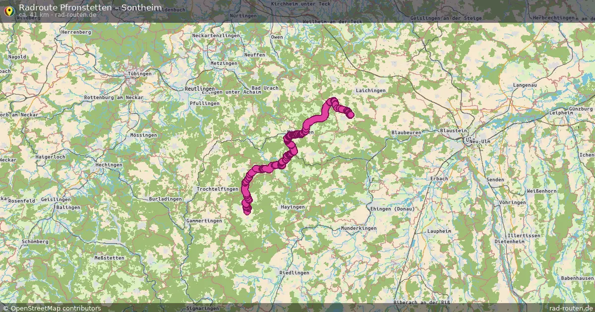 Radtour Pfronstetten – Sontheim