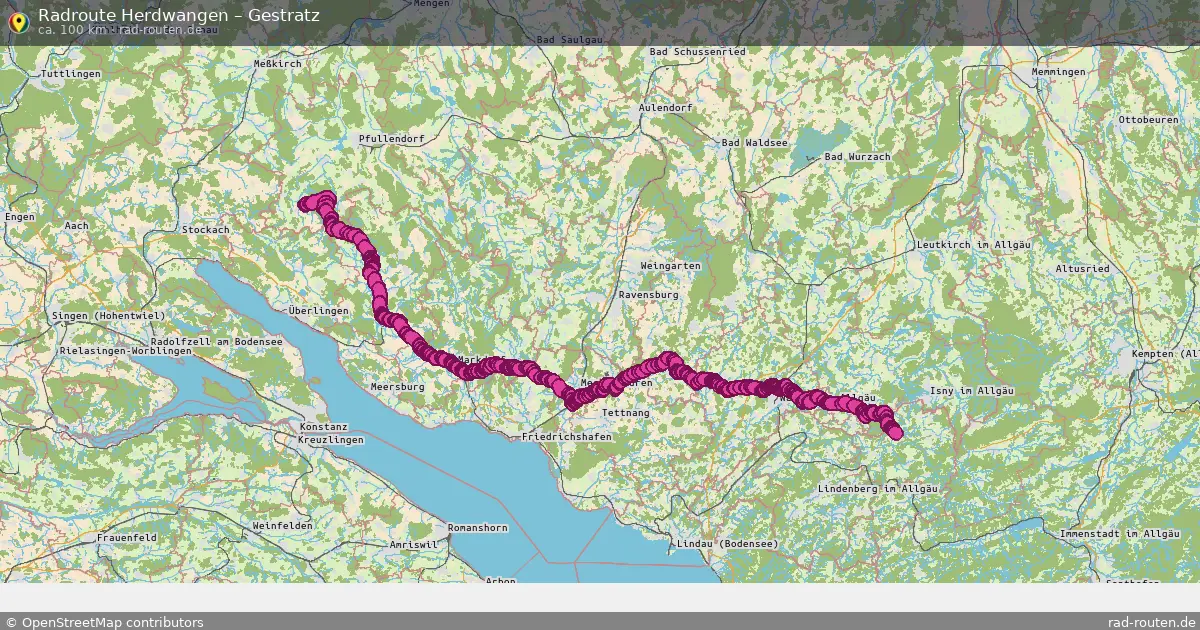 Radtour Herdwangen – Gestratz
