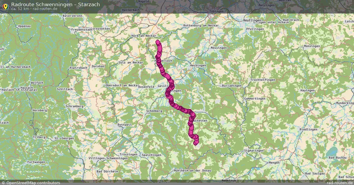 Radtour Schwenningen – Starzach