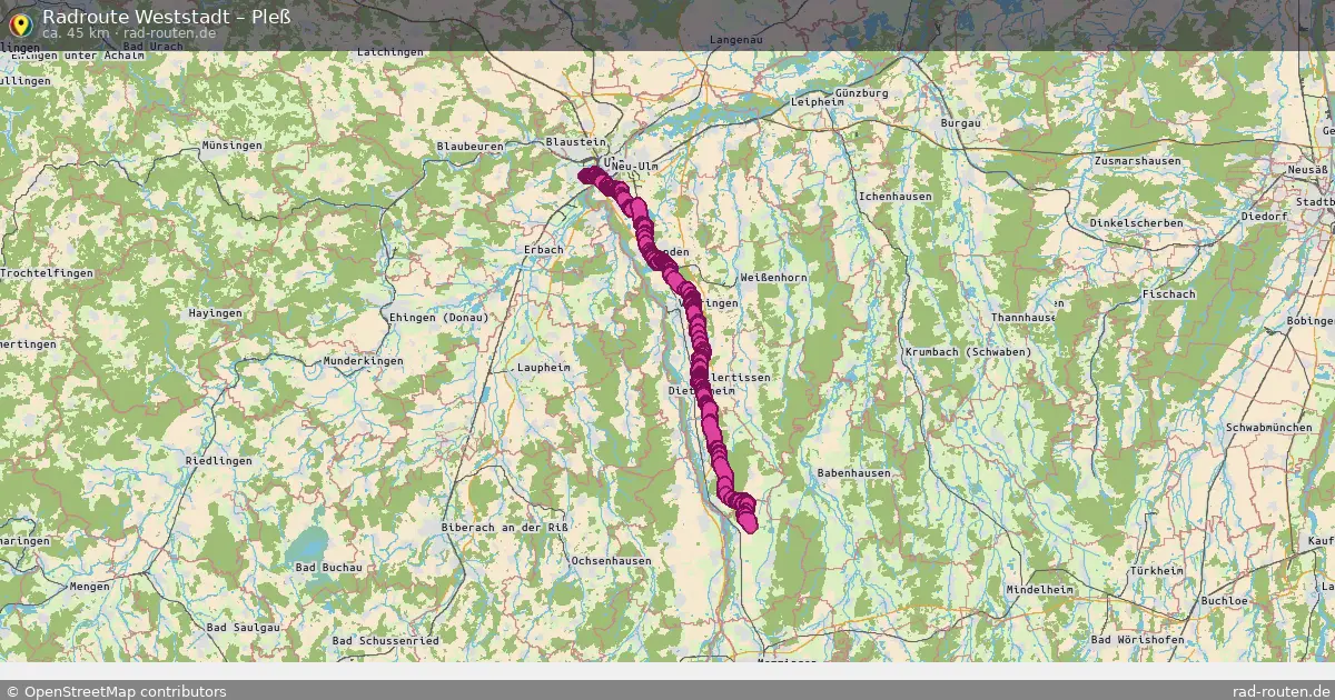 Radtour Weststadt – Pleß