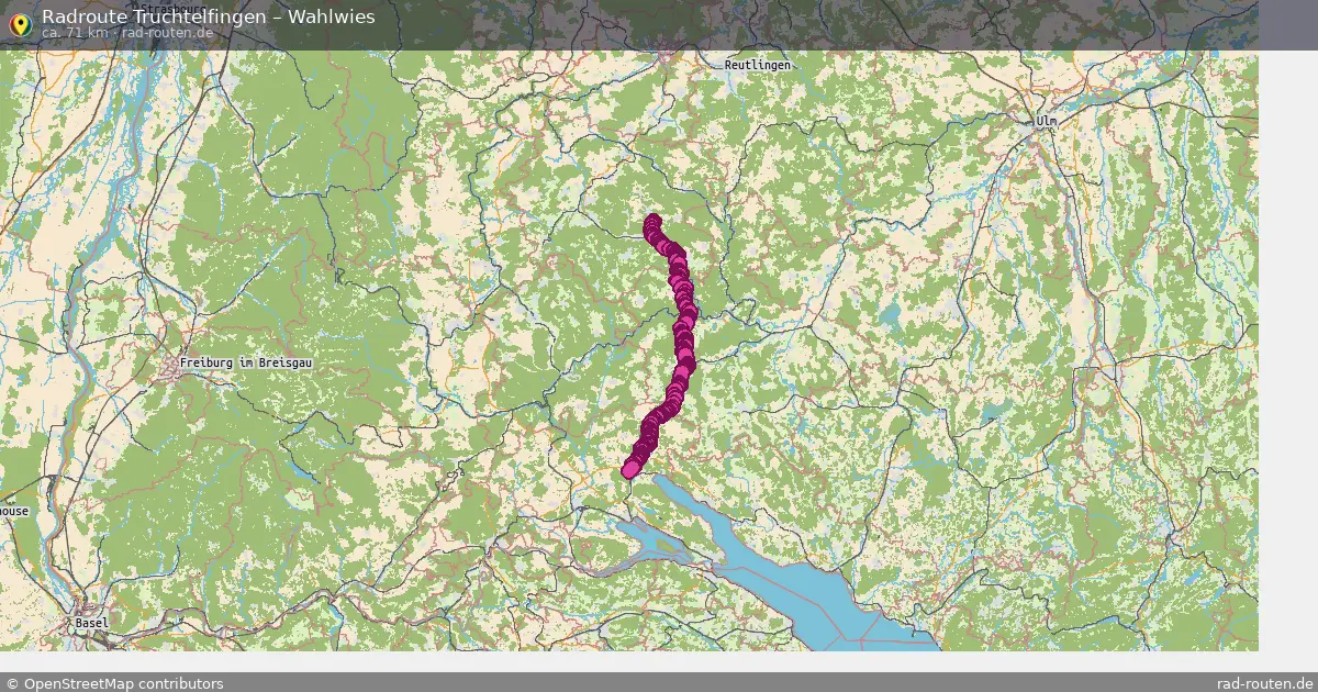 Radtour Truchtelfingen – Wahlwies