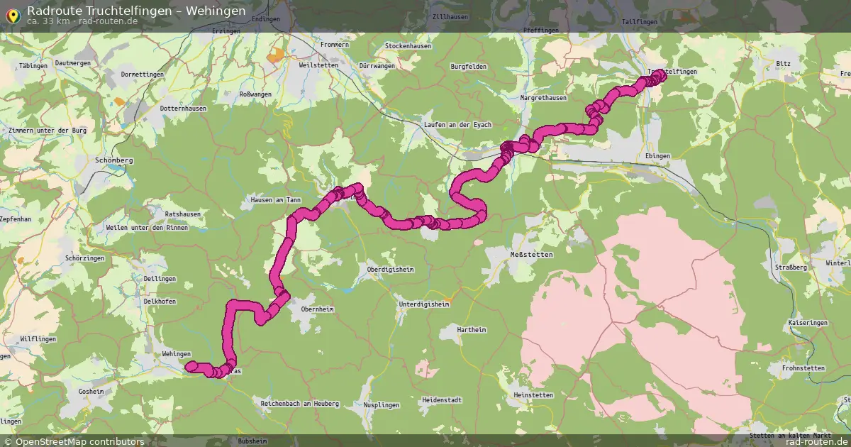 Radtour Truchtelfingen – Wehingen
